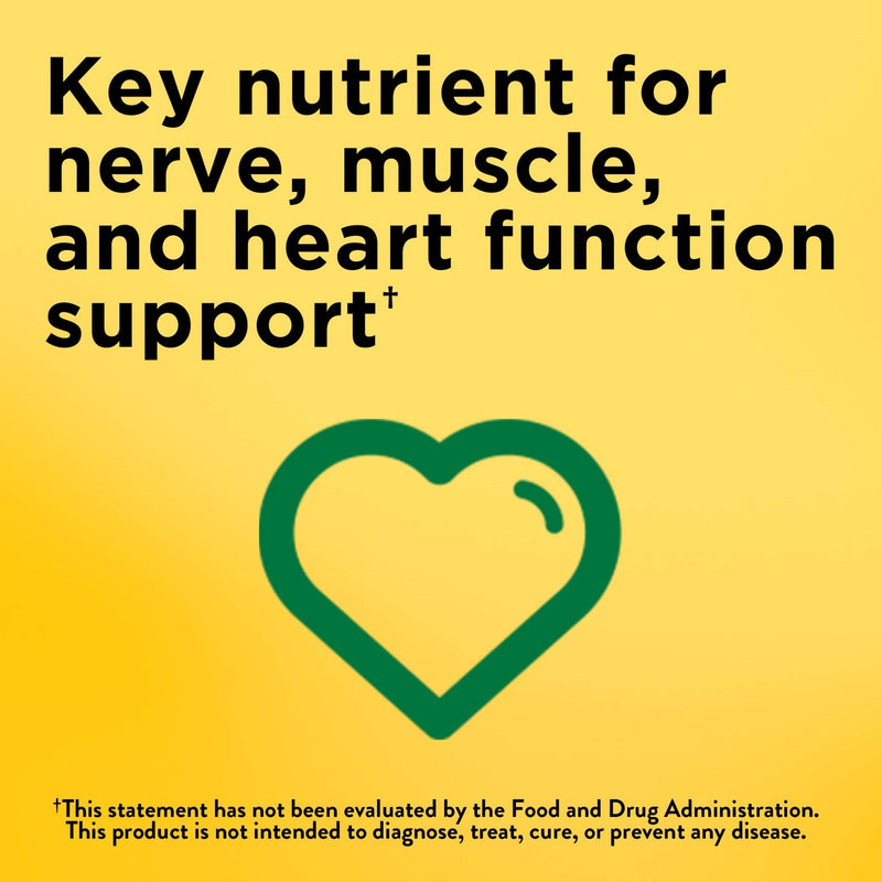 [Australia] - Nature Made Potassium Gluconate 550 mg, Dietary Supplement for Heart Health Support, 100 Tablets, 100 Day Supply 100 Count (Pack of 1) 