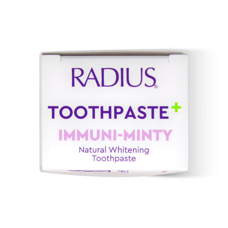 RADIUS ImmuniMinty Immune Support Toothpaste 2.5 Oz - Elderberry Mint - Pack of 3 2.5 Ounce (Pack of 3)