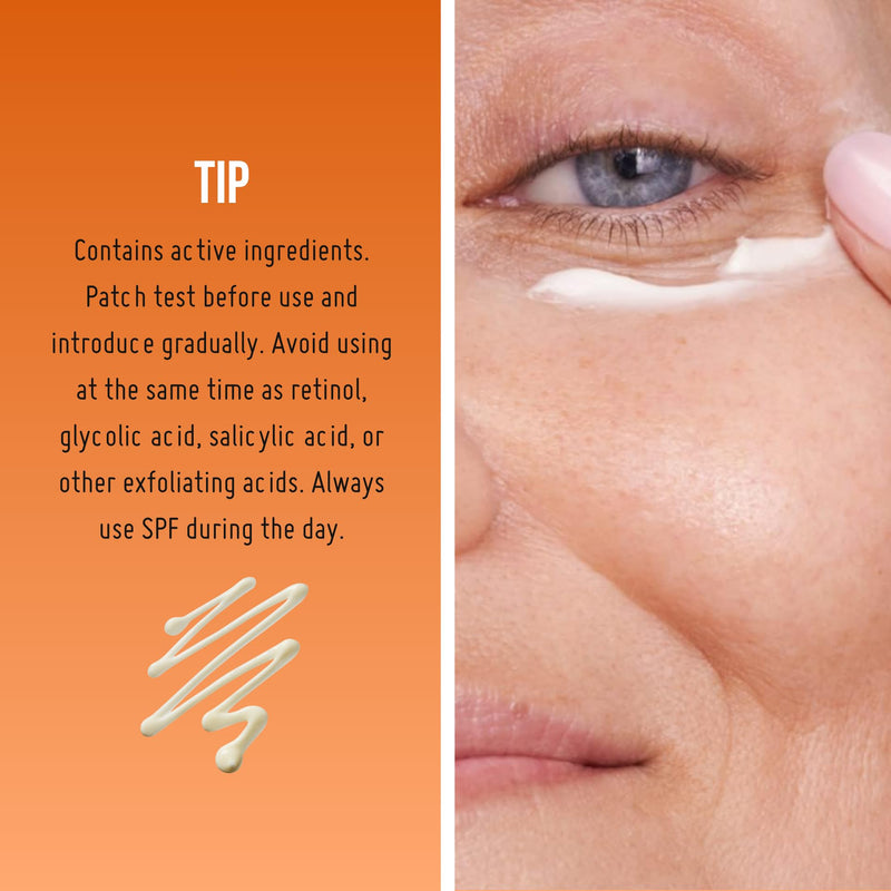 Nip+Fab Vitamin C Fix Eye Cream 10% 0.5 fl oz | with Peptides, Caffeine and Niacinamide for Smoother, Brighter Under Eye Skin | 3 Forms of Vitamin C