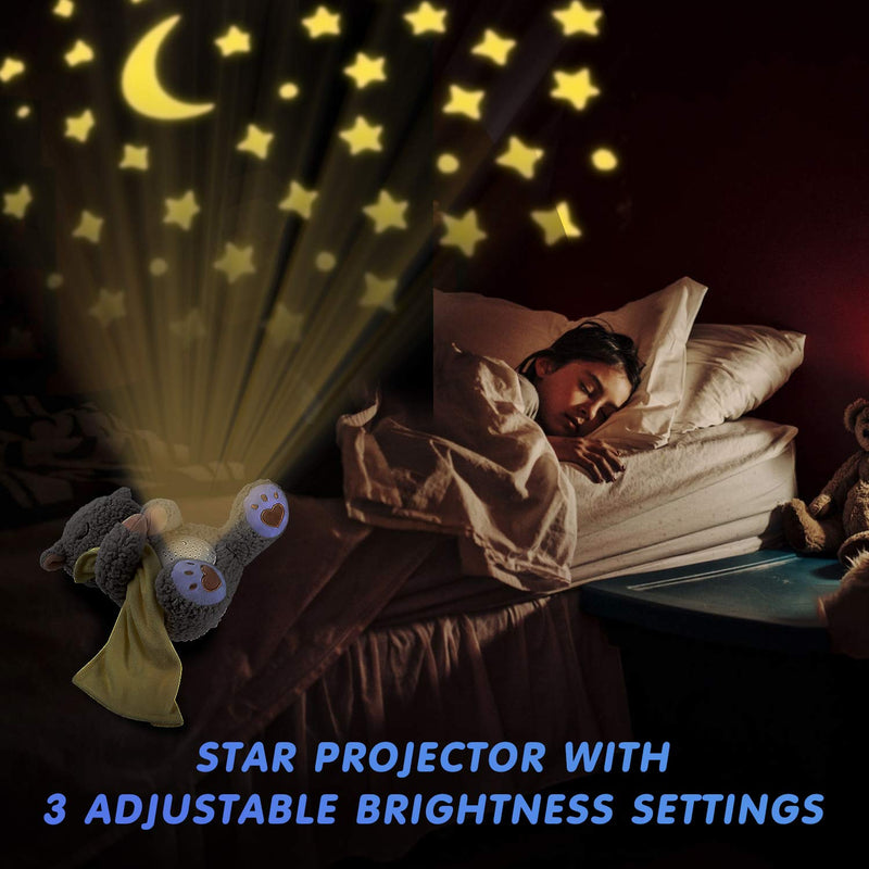 [Australia] - BEREST Rechargeable Baby Sleep Smile Bear, Mom's Heartbeat Baby Cry Sensor Lullabies & White Noise Sound, Nursery Decor Night Light Projector Toddler Crib Sleeping Aid, Baby Shower Gifts A13 -RSleepy Sheep 