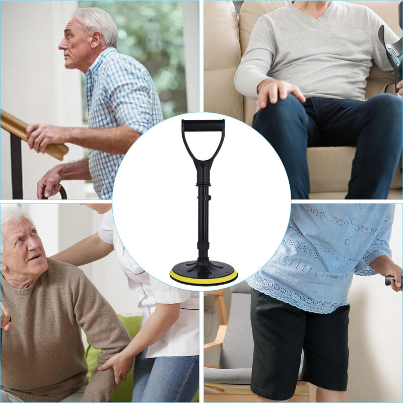 [Australia] - Adjustable Standing Assist Tool with Large Base, Portable Mobility Assistance Devices Lift & Stand Supports Equipment for Senior Daily Living to Help Elderly Get Up from Floor Ground 