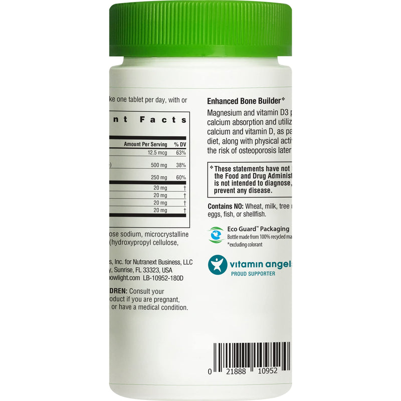[Australia] - Rainbow Light Calcium With Magnesium and Vitamin D3 Tablets, Dietary Supplement Provides Bone Health and Teeth Support, With Calcium, Magnesium and Vitamin D, Vegetarian and Gluten Free, 180 Count 180 Count (Pack of 1) 