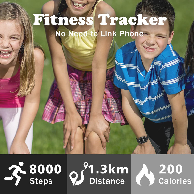 [Australia] - NN BEN NEVIS Kids Watch, Digital Watch for Boys Girls, Sport Watch with Fitness Tracker, Alarm Clock, Stopwatch, No App and Waterproof, Watch for Kids Ages 5-12 01-Black-E 