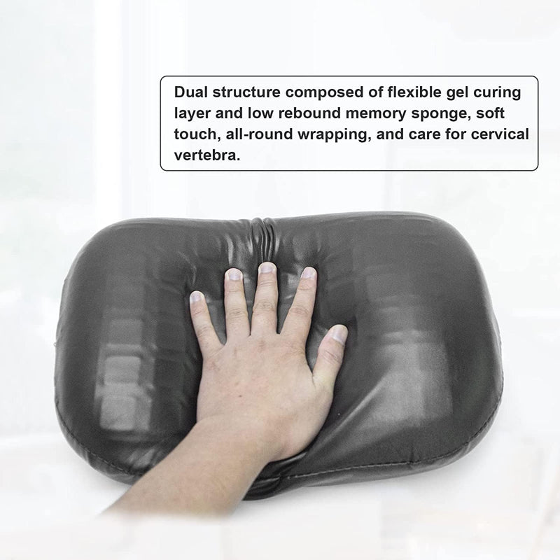 [Australia] - Elitzia Comfort Low Resilience Sponge Soft Gel Massage Pillow Pro Lash Extension and Salon Spa Supplies Neck and Back Support Beauty Facial Lash Pillow ET30388 