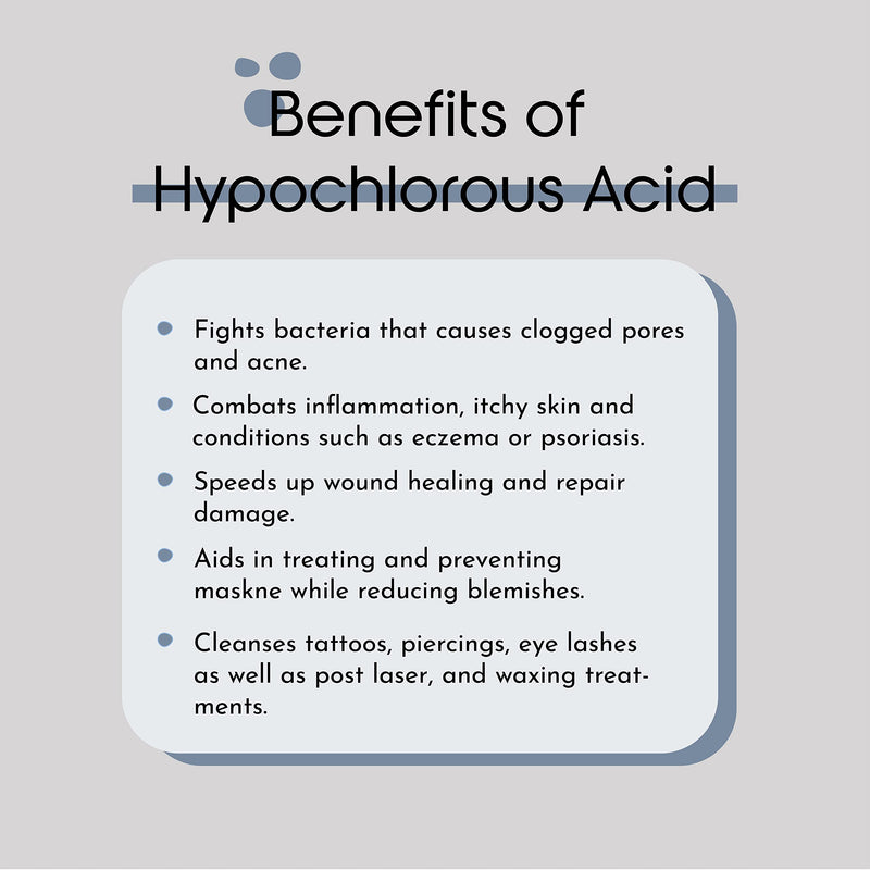 [Australia] - Hypochlorous Acid Face and Skin Spray - HOCL- Safe for use on Acne Prone Skin - Eczema - Dry Scalp - Post Procedure -Toner - Eye Lash Cleanser - Face and Hand Cleanser (Small 2 oz.) 2 Fl Oz (Pack of 1) 