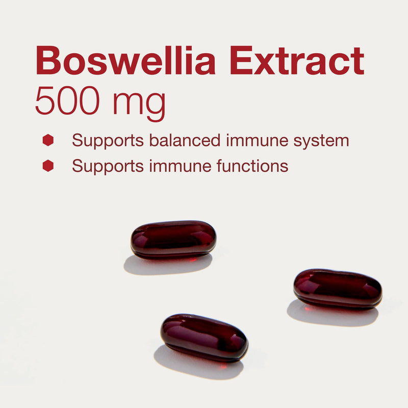 [Australia] - PROTOCOL FOR LIFE BALANCE Boswellia Extract 500 mg - Boswellia Supplement - with MCT Oil Base - Balanced Immune Response - Dairy Free & Soy Free - 90 Softgels 