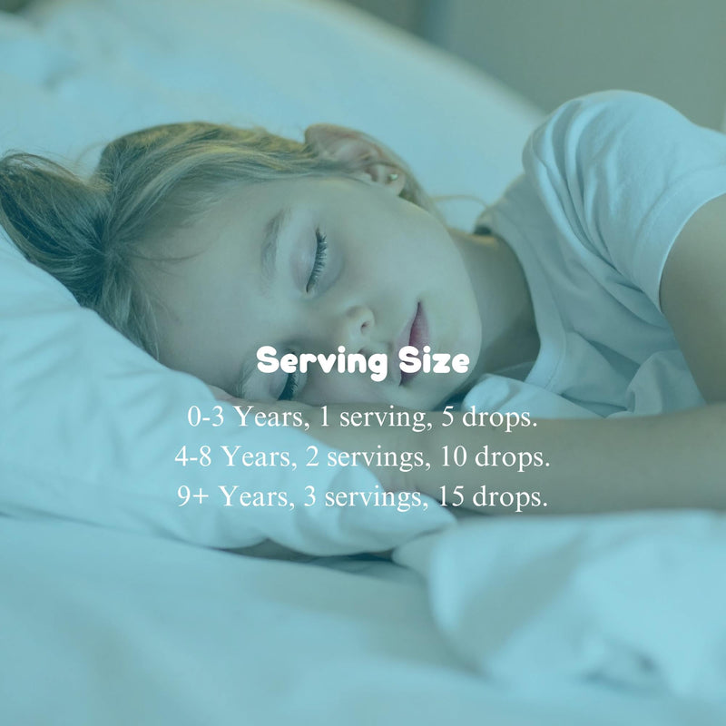 Magnesium for Kids Drops | Supports Sleep & Relaxation, Helps Calm & Focus, Ionic Liquid Supplement for 0-11 Years | Unflavoured, Mix with Water or Milk by Roundway Supplements | Long Supply