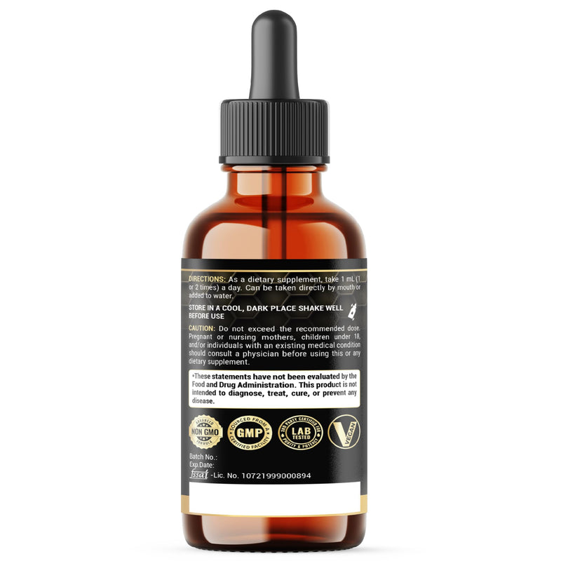 [Australia] - 10in1 Cayenne Pepper Liquid Drops + Hawthorn Berry, Vitamin D3 K2, Beet Root, Turmeric, Ginger and More - Digestion Support - 2 Fl Oz - 2 Months Supply 2 Fl Oz (Pack of 1) 