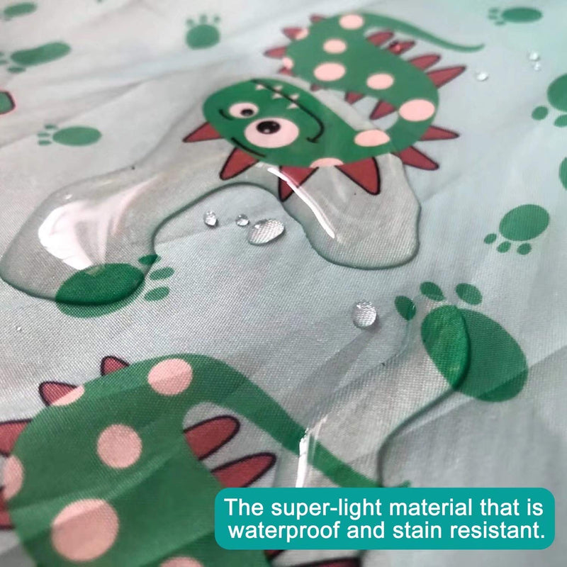 [Australia] - PandaEar 3 Pack Super Light Weight Baby Bib, Waterproof, Washable, Stain Oil and Odor Resistant 12-48 Months Boy & Girl 