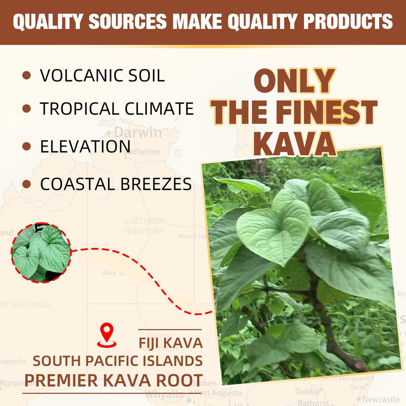 [Australia] - Kava Kava Root Extract Supplement: Natural Kava Gummies with L Theanine, Ashwagandha and GABA for Cognitive & Immune Support Herbal Supplement for Adults 