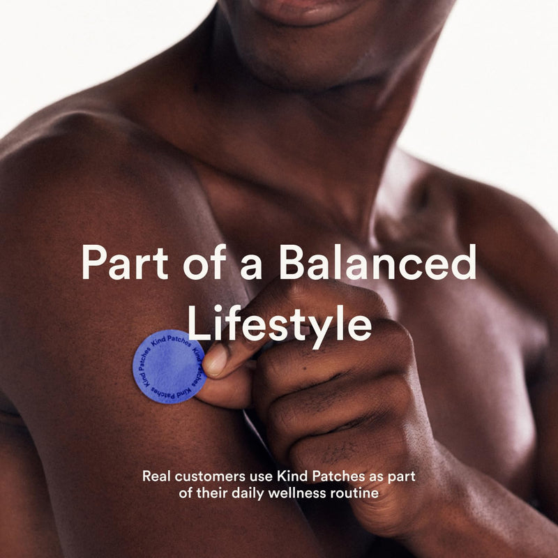 Kind Patches | Pulse Patches | Workout, Energy & Focus Support | 30 Vegan Patches | 1 Month Supply 30 Patches (1 Pack)