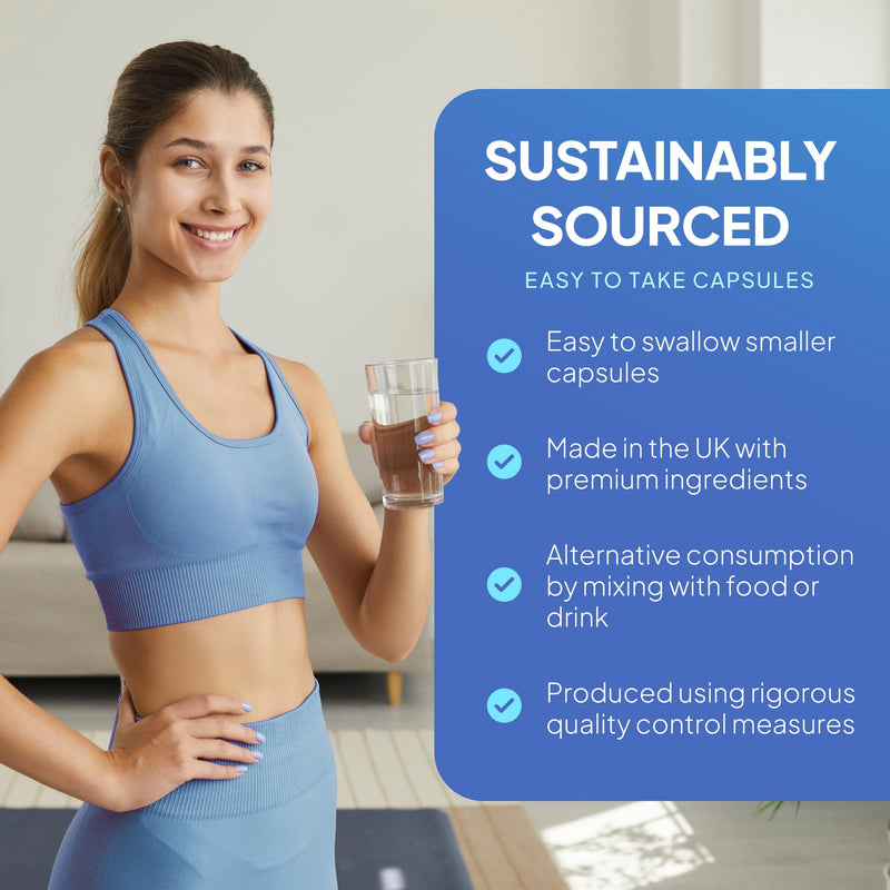 Glucosamine Sulphate 1500mg | Supports Natural Glucosamine Levels | High-Strength 2KCl Formula | One-a-Day Convenience | 120 Capsules = 4 Months' Supply | GMP-Certified & UK-Made Unflavoured 1 count (Pack of 120)