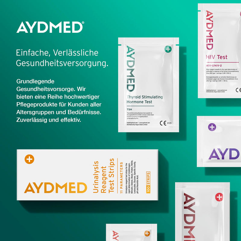 [Australia] - 2 x AYDMED test for thyroid stimulating hormone | Thyroid test kit for self-testing at home for blood testing for hypothyroidism | Test for hypothyroidism 