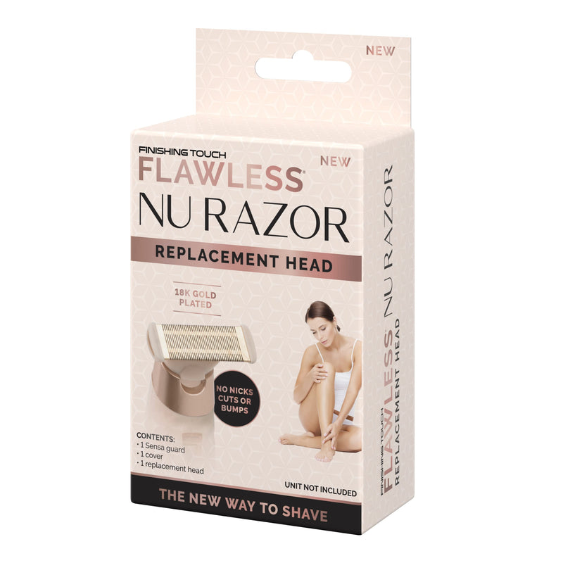 [Australia] - Flawless Nu Razor Replacement Head for Electric and Rechargeable Women's Razor - Pack of 1 Replacement Heads 