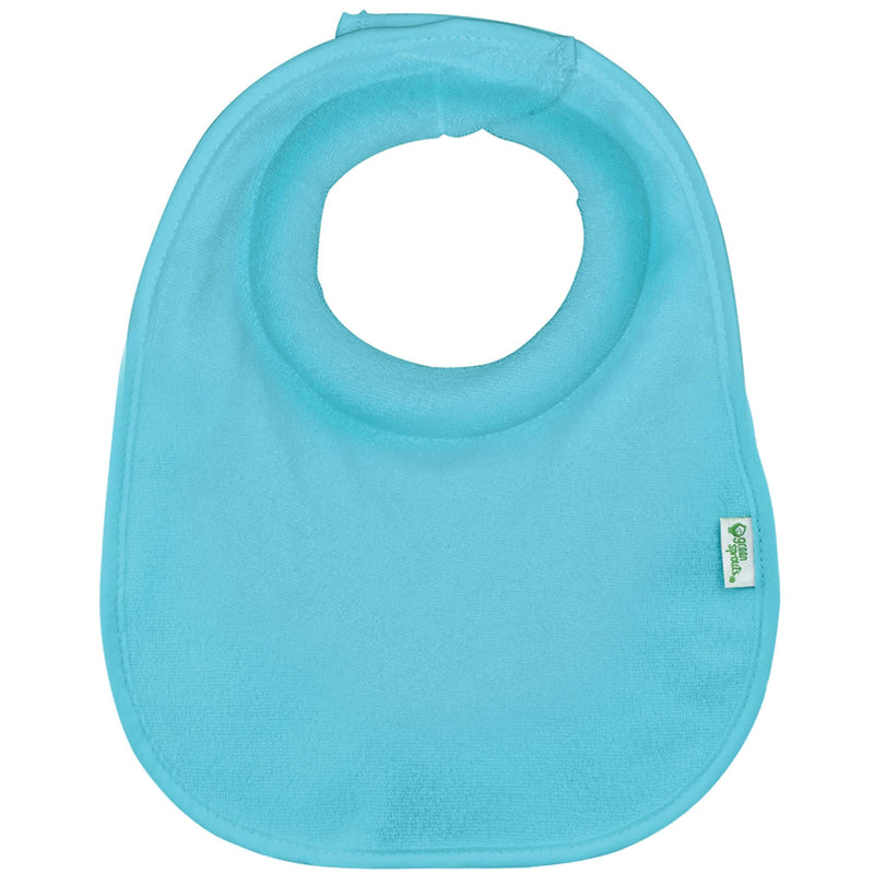 [Australia] - green sprouts Stay-dry Milk Catcher Bibs Aqua - 3pk 3 Count (Pack of 1) 