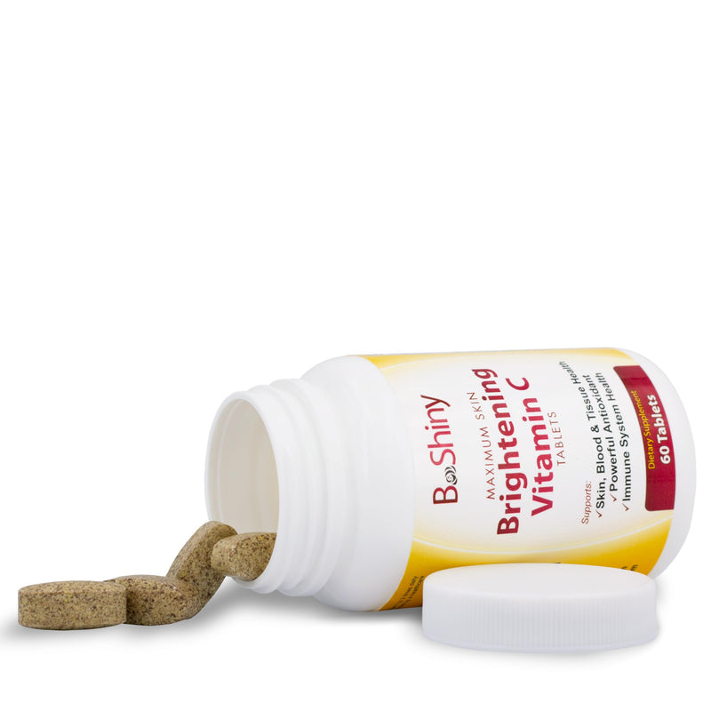 Vitamin C 1000mg Maximum Skin Brightening with Rose Hips and Bioflavonoids Immune Support Supplement, Antioxidant Tablets Healthy Aging, Builds Energy and Overall Well-Being