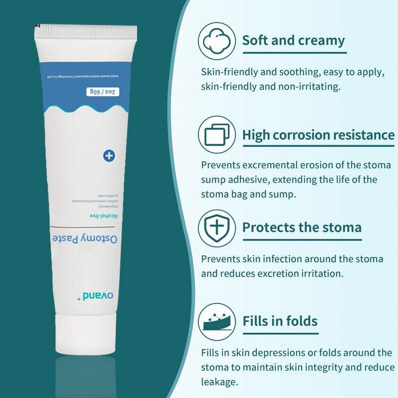 [Australia] - ostomy Filler Paste 2 oz. Tube (1 Tube) 