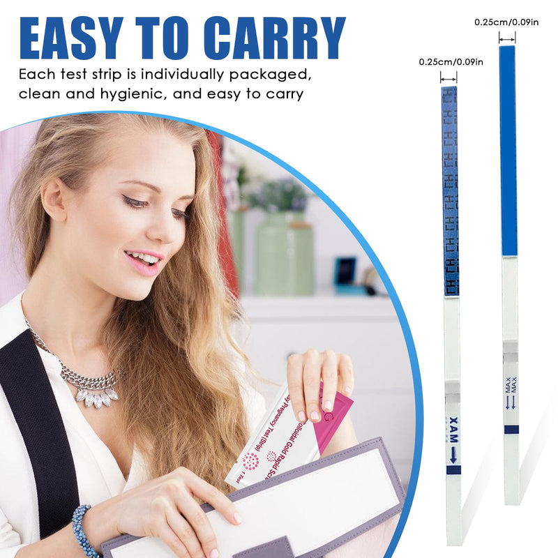 [Australia] - 50 ovulation test + 20 pregnancy test, sensitive desire to have children, fertility tests for ovulation, ovulation test strips for desire to have children, fertility test for women ovulation (50 LH + 20 HCG) 70 pieces (pack of 1) 
