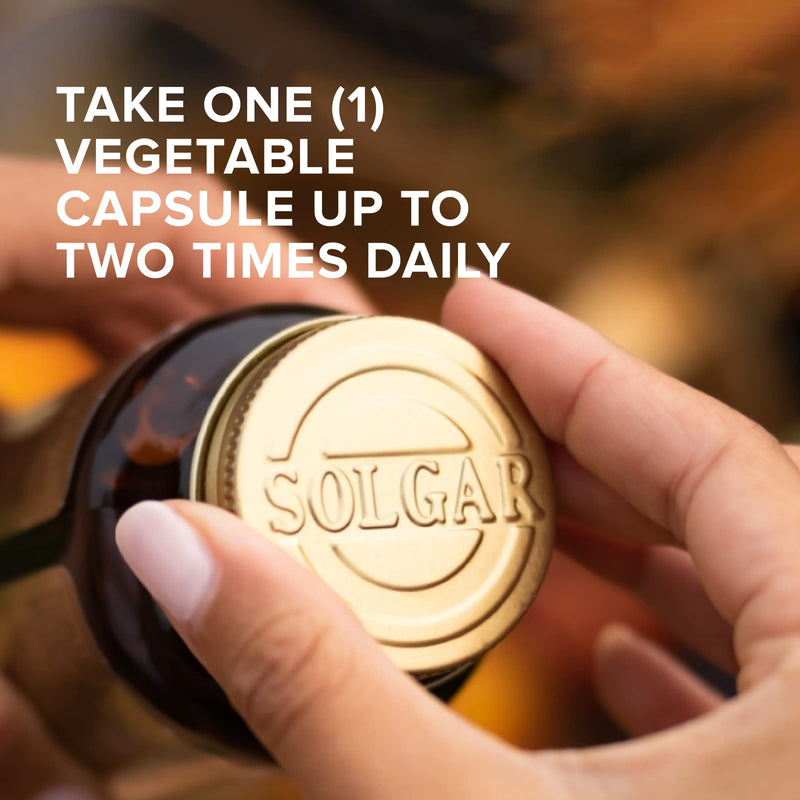 [Australia] - SOLGAR L-Lysine 500 mg - 100 Vegetable Capsules - Skin & Tissue Support - Non-GMO, Vegan, Kosher, Gluten Free - 100 Servings 1 