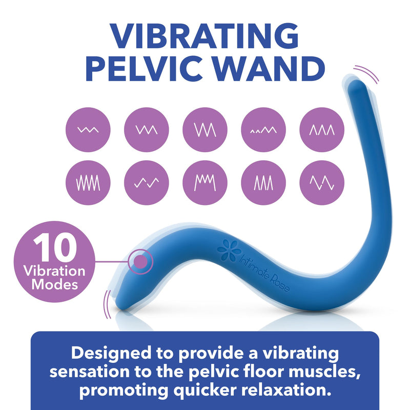 [Australia] - Intimate Rose Pelvic Wand for Pelvic Muscle Pain Relief - Pelvic Physical Therapy Vibration - Men & Women 