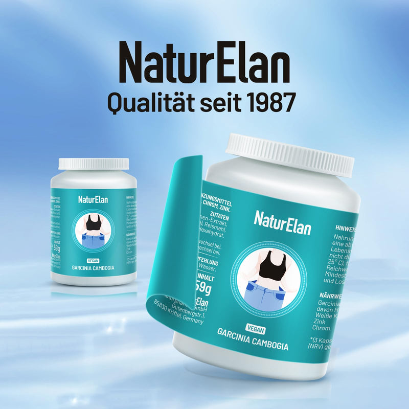 [Australia] - Metabolism Capsule Support 4-in-1 - High dosage with Garcinia Cambogia extract, white kidney bean extract, zinc & chrome, 120 vegan capsules 