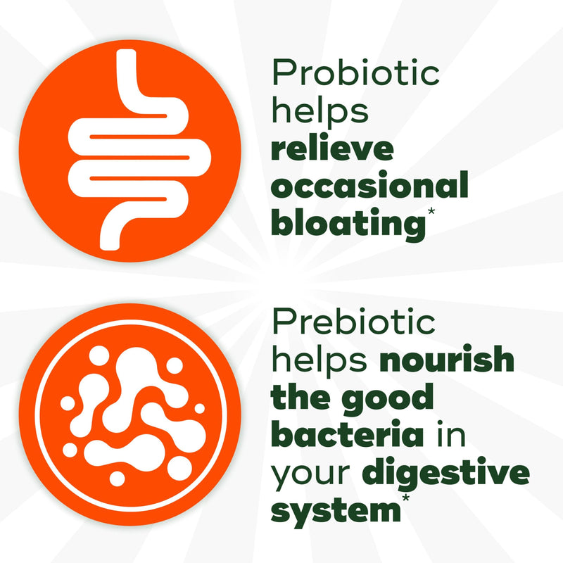 Align Dualbiotic, Prebiotics and Probiotics for Women and Men, Probiotics for Digestive Health, Prebiotics Help Nourish Good Bacteria, Natural Fruit Flavors, 90 Probiotic Gummies,(Pack of 2) 90 Count (Pack of 2)