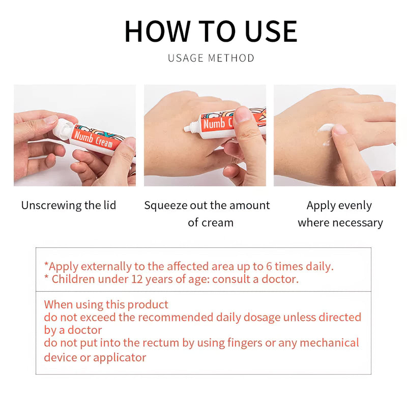 [Australia] - Gel for Fast Itch Relief Soothing Cream Anti-Itch Cream for Skin, Muscle, Back and Joint Pain (30g) 