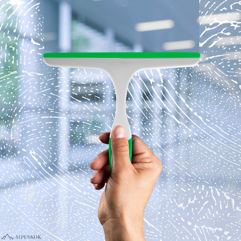 [Australia] - Window Cleaning Shower Glass Squeegee - 9.5Inch Small Squeegee for Shower Glass Door for Car Windshield Cleaner Tool Shower Door Window Cleaner - Mirror Cleaner Shower Squeegee for Tile with Good Grip 