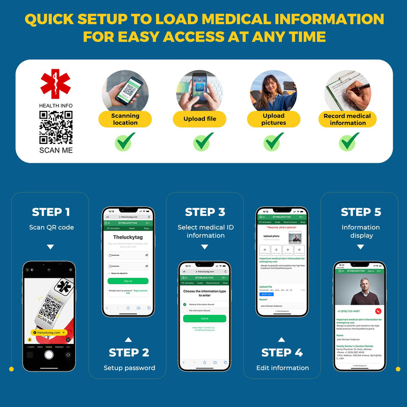 [Australia] - Medical Bracelets for Men Women with QR Code Medical Alert ID Bracelets for Sport Travel - Silicone Waterproof Wristband Fits Wrists Up to 8 inches - More Space Custom Emergency Medic ID Alert Information 9'' Folding Buckle+Adjustable dial - Red 