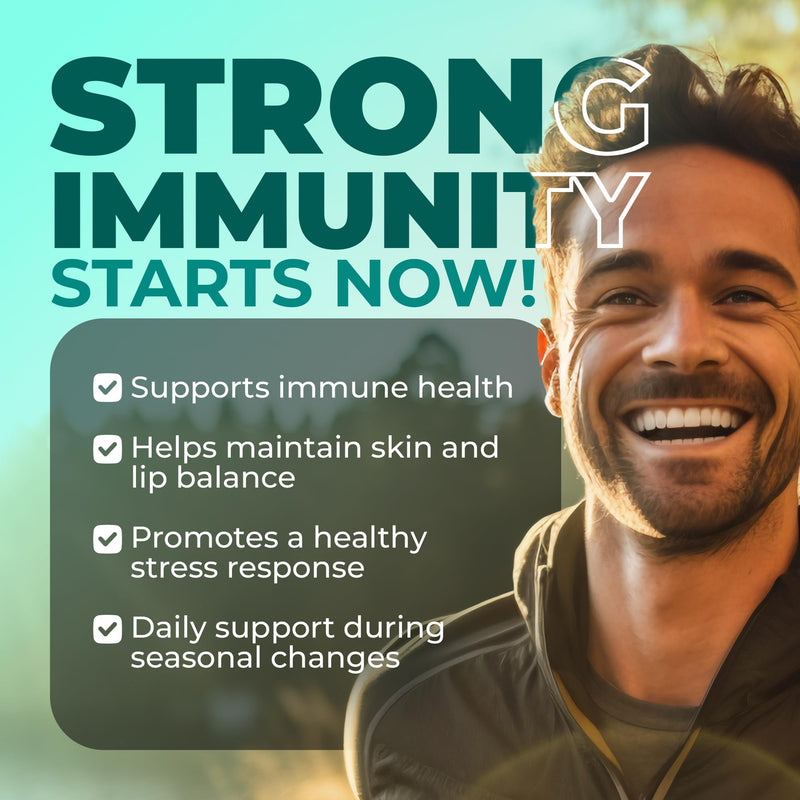 L-Lysine Cold Sore Immune Support Complex – 9 in 1, Vitamin C, Zinc, 120 Ct | Lip & Skin Health, Antioxidant Immune Support, Bee Propolis, Lemon Balm Herbal Extract