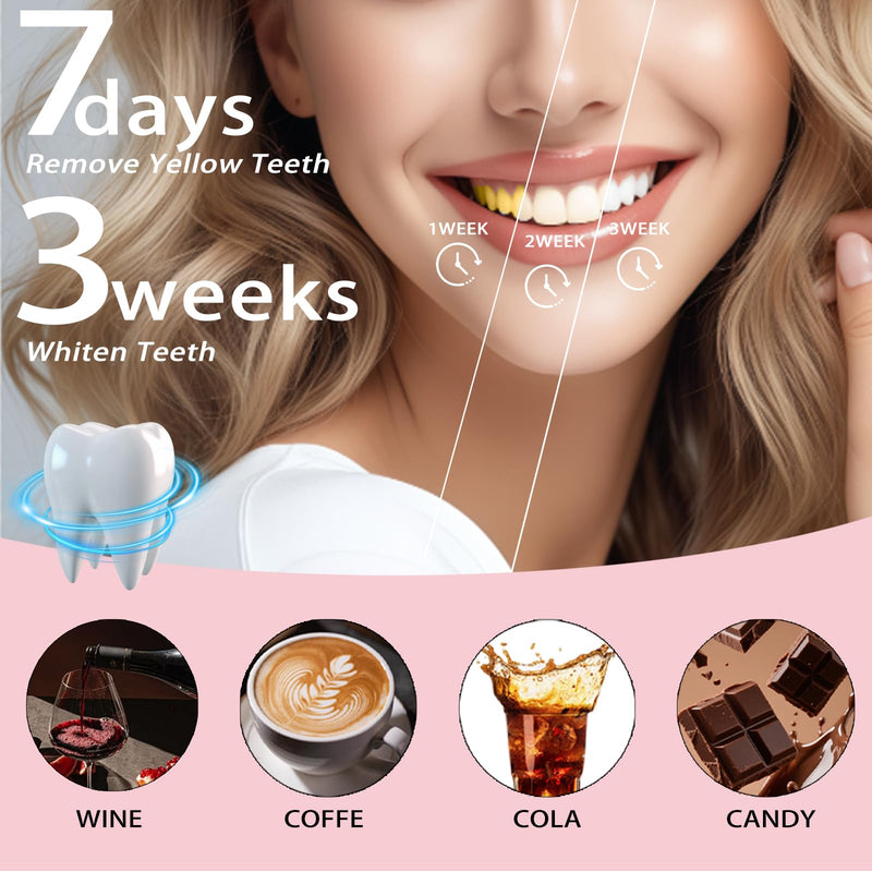 2PCS Niacinamide Whitening Toothpaste-Probiotic Whitening Toothpaste, Intense Triple Whiten, Fluoride-Free, Gentle Mint, Breath Freshening (2pcs) 2pcs