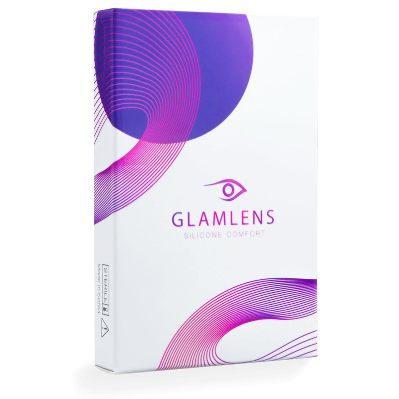 [Australia] - GLAMLENS Pisa Gray Gray + Container | Very opaque natural gray contact lenses colored | colored monthly lenses made of silicone hydrogel | 1 pair (2 pieces) | SLIDE 14.20 | Without power 0.0 diopters 8.6 millimeters 14.20 millimeters 2.0 