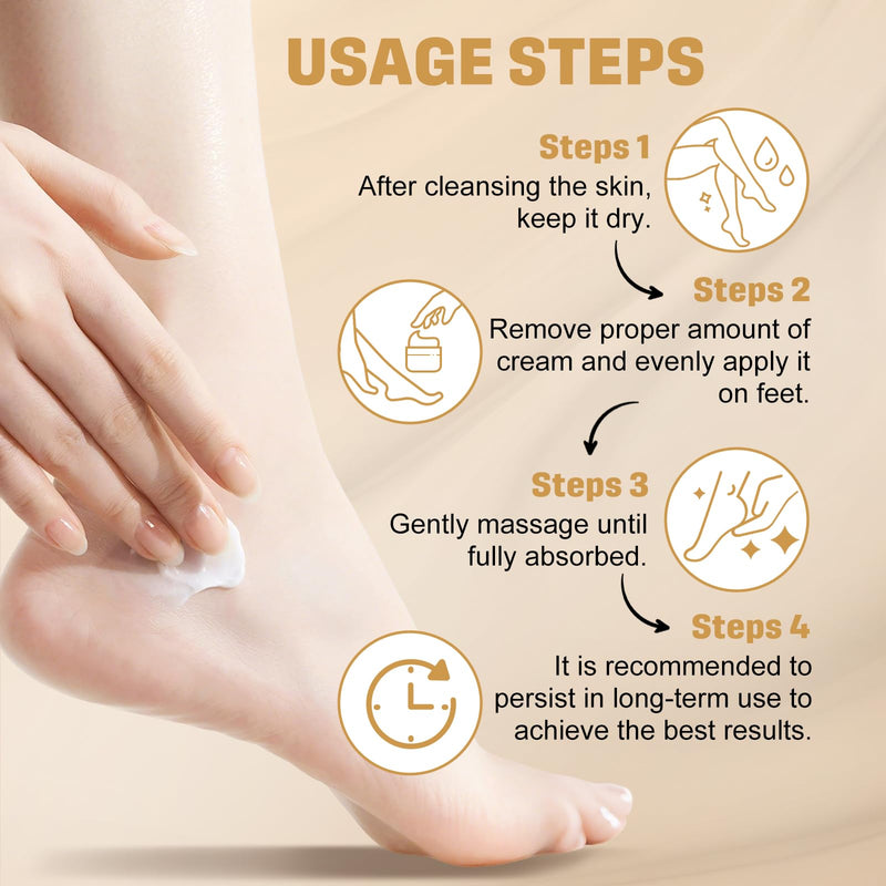 2Pack 60% Urea Cream for Feet & 2% Salicylic Acid for Deep Hydration-300g | Urea Cream 60 Percent for Feet & Hands-Maximum Strength Moisturizer for Rough,Dry,Thick & Cracked Skin,Callus Remover 5.29 Ounce (Pack of 2)