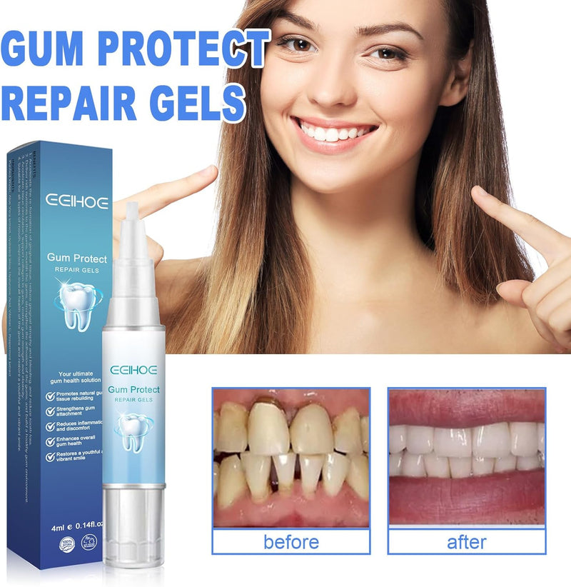 [Australia] - Gum Shield Therapy Gel,Gum Therapy Gel, Gum Repair Treatment Gel, Teeth Whitening Gum Shield, Gum Gel, Teeth Whitening Gel (3-pack) 
