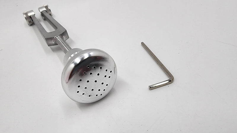 [Australia] - Yantra Silver Color Cosmic Boot Removable Tuning Fork Attachment - Elevate Your Sound Healing 