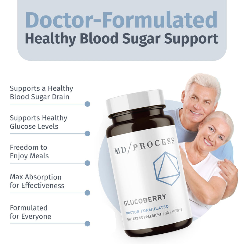 [Australia] - GlucoBerry Maqui Berry Extract with Chromium Picolinate for Blood Health Support - with Biotin and Gymnema Sylvestre - Doctor Formulated - 30 Capsules 30 Count (Pack of 1) 