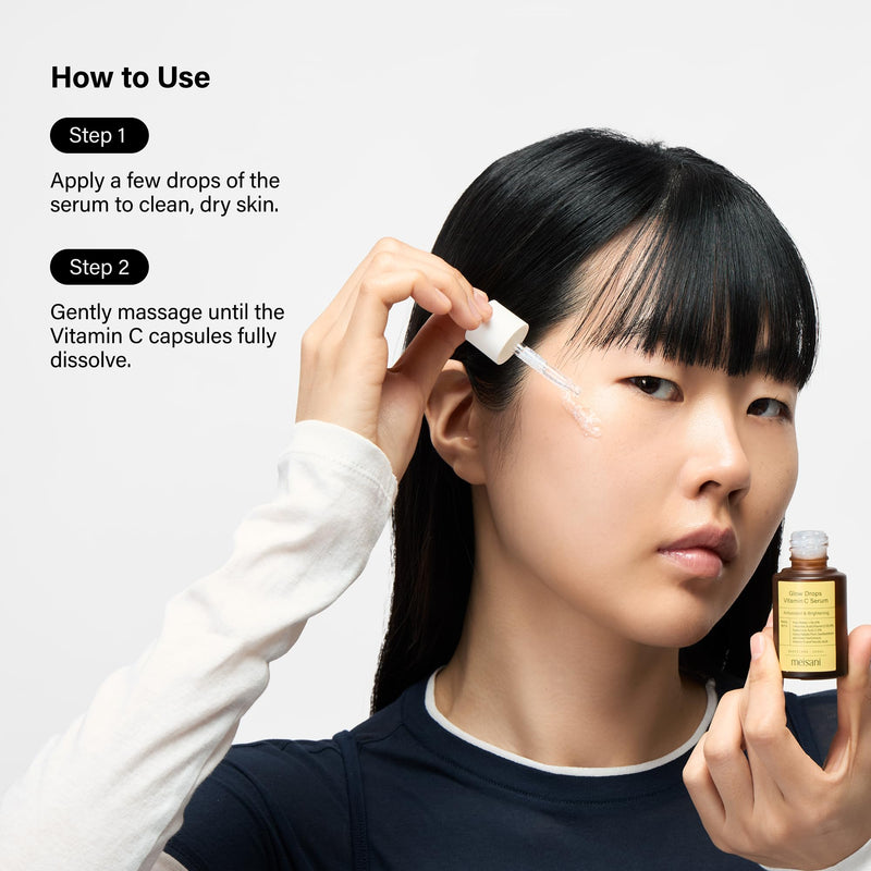 Glow Drops Vitamin C Serum with Yuzu for Radiant Skin, 0.5 fl.oz. | Brightens with pure vitamin C, yuzu fruit water and hyaluronic acid. Antioxidant formula helps boost skin radiance.