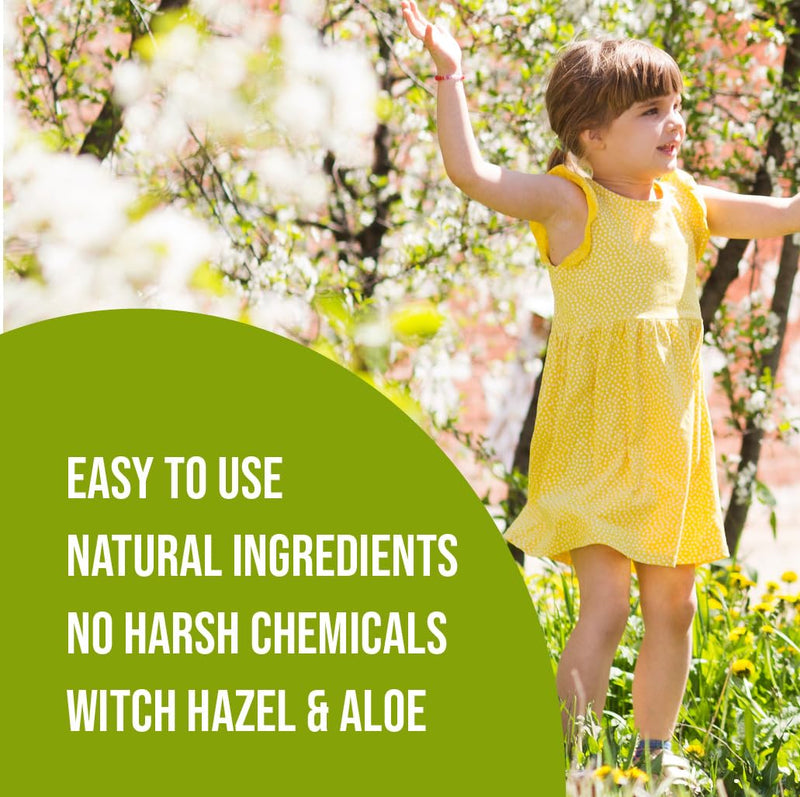 [Australia] - Hydrocolloid Itch Relief Patch, for Mosquitos, Ticks, Midges, Sandflies Bug bite Relief, Anti-Itch Patch with Aloe and Witch Hazel, Insect bite Relief, Kid-Friendly, Natural Fruit Theme 