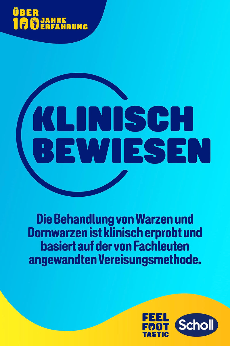 [Australia] - Scholl wart remover Freeze 16 sticks for hands and feet, for the treatment of large and small warts, easy to use, 80 ml 