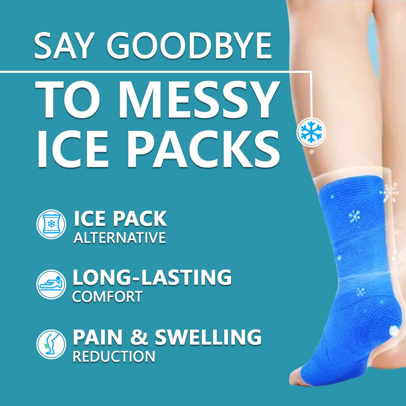 Multi Color Athletic Prewrap Tape + Ice Tape, Self Sticking Bandage Wrap （No Refrigeration Needed）, Instant Cold Compress Compression