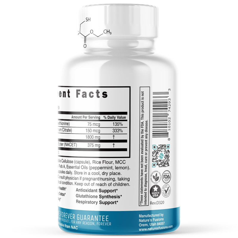 [Australia] - GlyNAC-ET NAC Supplement N-Acetyl Cysteine Ethyl Ester - 20x More Bioavailable Than GlyNAC Supplement - Glycine & N-acetylcysteine Ethyl Ester Anti Aging Supplement, Boost Glutathione 2 Pack 120 Count 