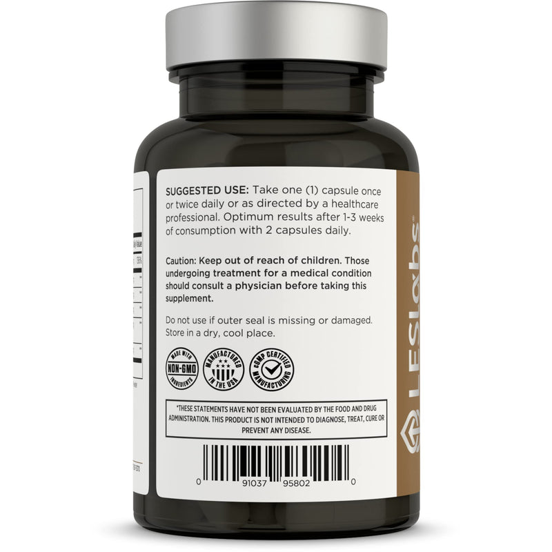 [Australia] - LES Labs Male Health – Enhance Hormone Production, Strength & Vitality, Drive & Endurance – Tongkat Ali, Ginseng, Maca & Boron – Non-GMO Supplement – 60 Capsules 