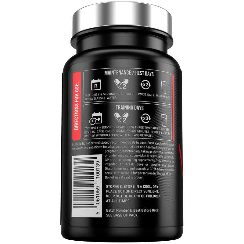 HMB Anabolic Muscle Growth Supplement – 1,000mg HMB with Vitamin D – 120 Vegan Capsules, 2 Month Supply – Supports Strength, Repair & Recovery