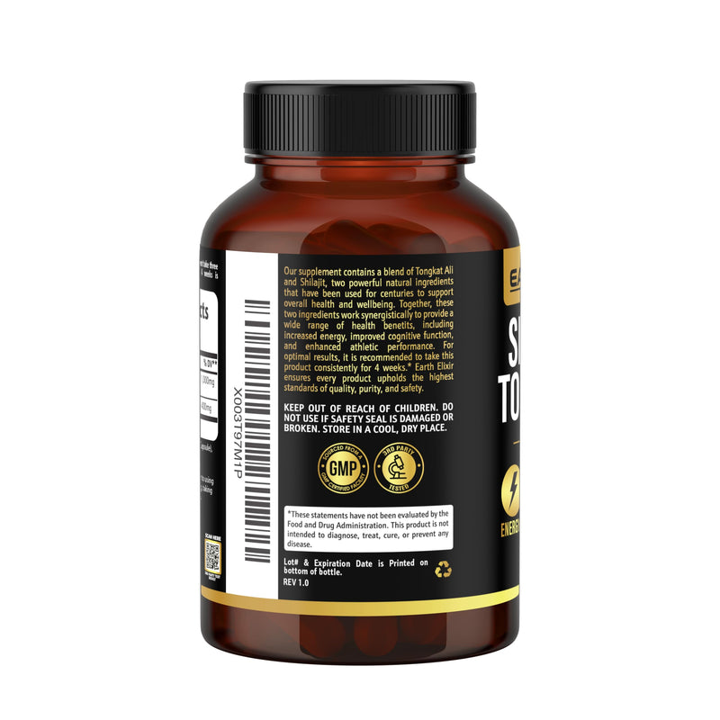 [Australia] - Shilajit 1000mg & Tongkat Ali 400mg (180 Capsules) Made in USA-Shilajit Supplement (20% Fulvic Acid) Shilajit Pure Himalayan Organic & Tongkat Ali for Men More Potent Than Shilajit Resin 