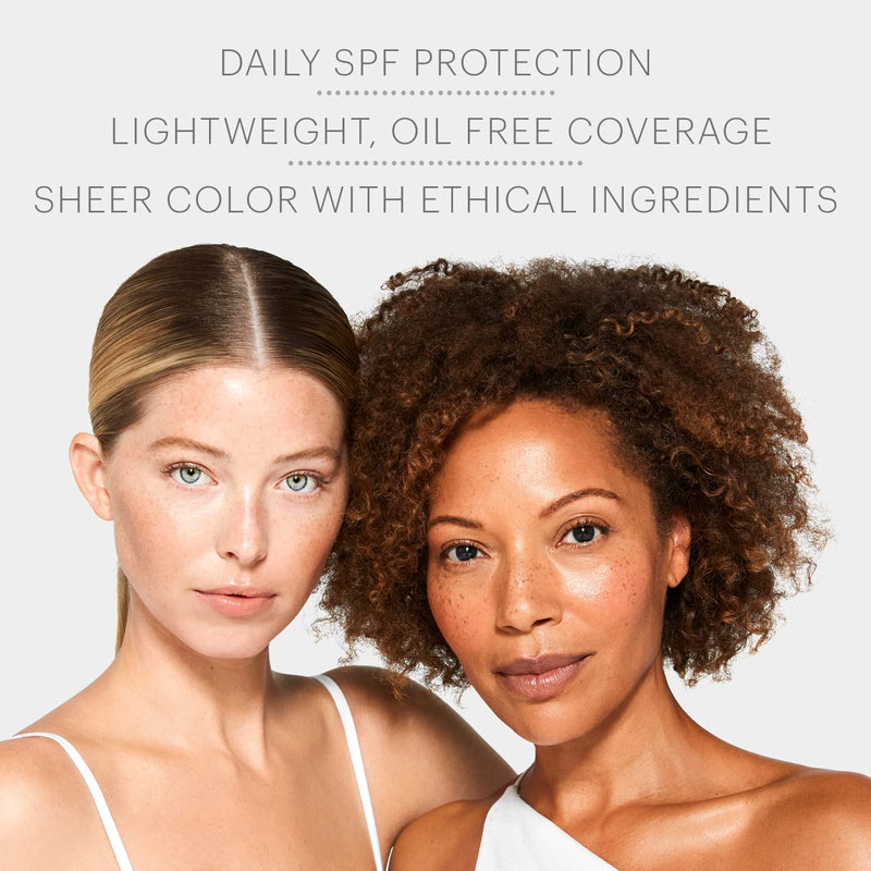 Glo Skin Beauty C-Shield Tinted Moisturizer SPF 30, 3W Light 1.7 oz | Anti-pollution tinted sunscreen, Vitamin C & Squalane, sheer dewy coverage, lightweight daily skincare, all skin types 3W-Light