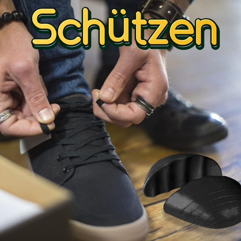 [Australia] - 3 pairs of shoe filler inserts, toe filler inserts for shoes that are too large, insoles, adjustable shoe pads, toe cushions, for women, men, high heels, suit shoes, casual flats (black) 