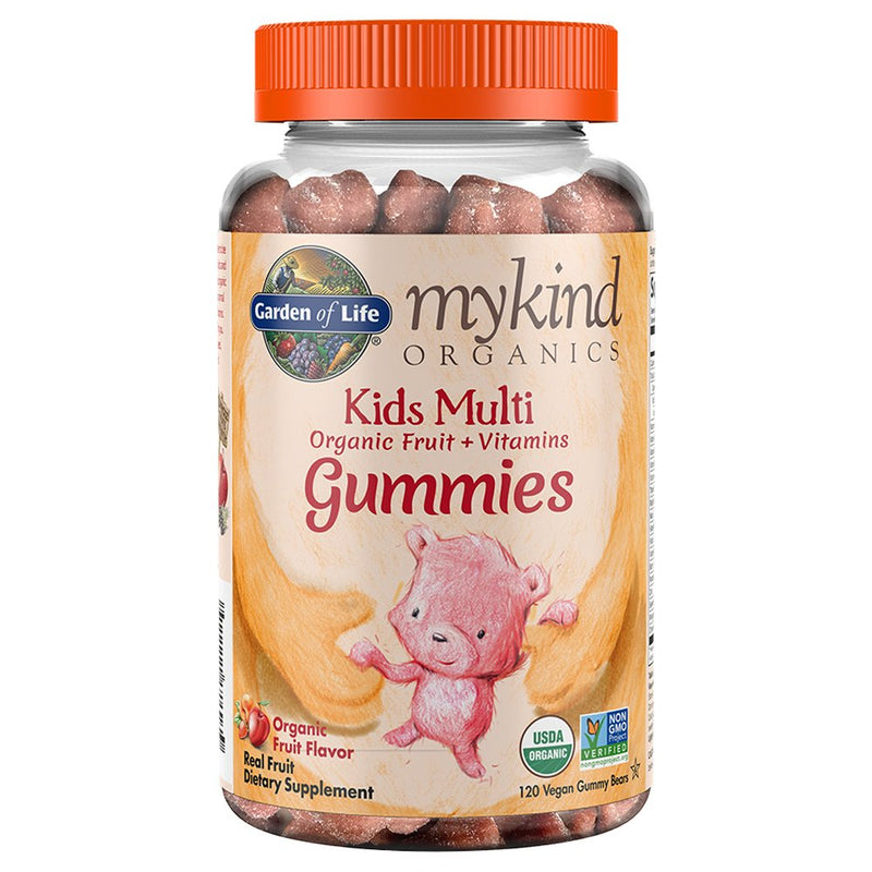 Garden of Life Organics Women's Gummy Vitamins - Berry - Certified Organic, Non-GMO, Vegan & Organics Kids Gummy Vitamins - Fruit - Certified Organic