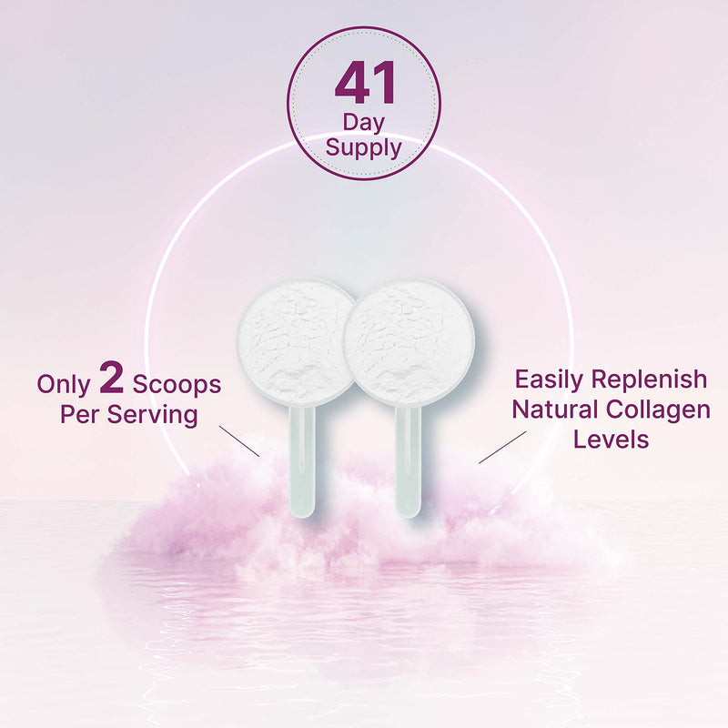 Multi Collagen Protein Powder,1Lb - Type I, II, III, V, X Collagen Peptides with Biotin 10000mcg, Vitamin C & Hyaluronic Acid - Unflavored - Keto & Paleo Friendly, Great for Hair, Skin, Nails & Joints