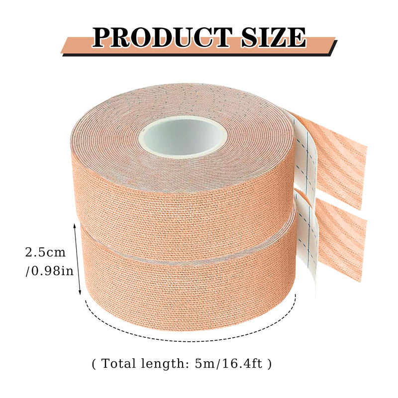 [Australia] - "Face Lifting Tape Pack of 2 Rolls Kinesio Tapes Myofascial Face Lifting Tape Face Tape Against Wrinkles Patch for Muscle Tightening Tapes and Tightening Facial Skin for Women" 