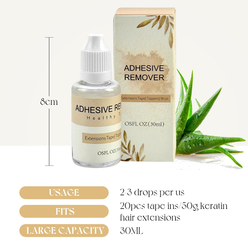 [Australia] - Sunny Hair Adhesive Remover,1 FL Oz Fast Acting Tape in Extensions Remover,Wig Glue,Double Sided Extensions glue in,Proffessional Salon Tape-in Remover 